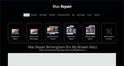 Desktop Screenshot of macrepairbirmingham.co.uk