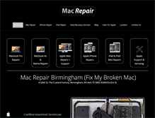 Tablet Screenshot of macrepairbirmingham.co.uk